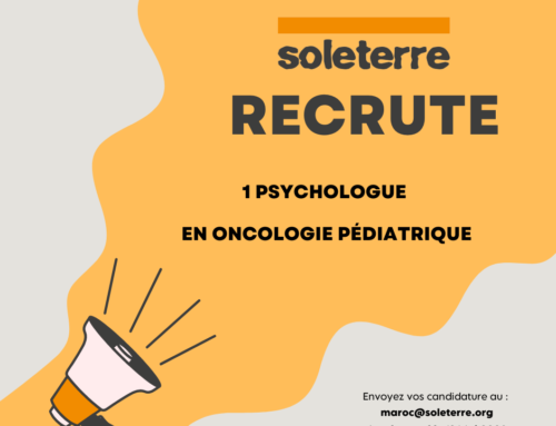 Soleterre recrute 1 Psychologue/ psychothérapeute en Oncologie pédiatrique