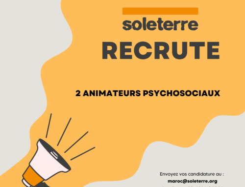 Soleterre recrute 2 Animateurs-trices pour le soutien psychosocial communautaire / Community-based psychosocial support worker